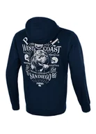 Bluzy męskie - Bluza z kapturem SAN DIEGO 89 Granatowa XXL - miniaturka - grafika 1