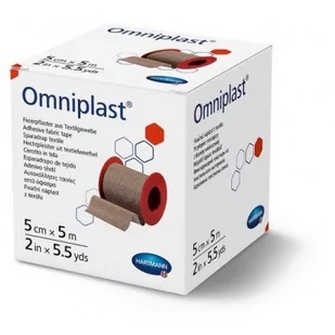 Hartmann Plaster omniplast 5 cm x 5 m - Apteczki i materiały opatrunkowe - miniaturka - grafika 1