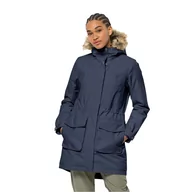 Kurtki damskie - Damska parka Jack Wolfskin WINTERFROST INS PARKA W night blue - S - miniaturka - grafika 1