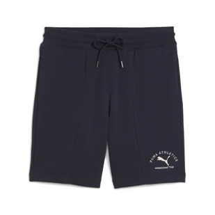 Męskie szorty PUMA Class 8" z zaszewkami PUMA New Navy Blue - Spodnie sportowe męskie - miniaturka - grafika 1
