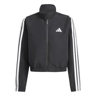 Kurtki i płaszcze dla dziewczynek - adidas Dziewczynki ESSENTIALS CLIMACOOL JACKET, black/white, 14-15 Years - miniaturka - grafika 1