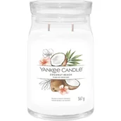 Świece - YANKEE CANDLE Świece zapachowe Coconut Beach 368.0 g - miniaturka - grafika 1