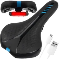 Siodełko Rowerowe Wygodne Miękkie Sportowe Pianka TRIZAND