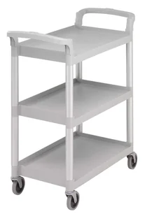 Wózek kelnerski 3-półkowy do 136 kg, 835x413x965 mm CAMBRO, BC331KD480 - Wózki na żywność - miniaturka - grafika 1