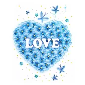 Quilling - Zestaw do Quillingu Paski Serce Kwiatu 40x50 cm - miniaturka - grafika 1