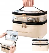 Kosmetyczki, organizery i kuferki - Kosmetyczka Wisząca wodoodporna duża przezroczysta - miniaturka - grafika 1