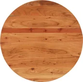 Pozostałe meble ogrodowe - vidaXL Blat do stolika, Ø80x2,5 cm, okrągły, lite drewno akacjowe - miniaturka - grafika 1