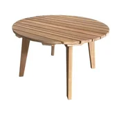 Stoły ogrodowe - Stolik okrągły drewniany 52 cm - miniaturka - grafika 1