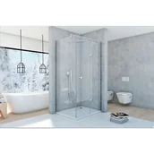 Kabiny prysznicowe - Sea-Horse Fresh Line kabina prysznicowa 80x100 cm prostokątna prawa chrom/szkło przezroczyste BK247T08/10P - miniaturka - grafika 1