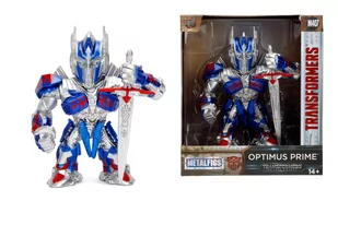 Transformers Jada, pojazd kolekcjonerski 4"""" Optimus Prime - Figurki dla dzieci - miniaturka - grafika 2