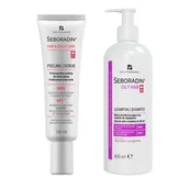 Zestawy kosmetyków damskich - Zestaw Seboradin OILY HAIR szampon 400 ml + peeling 100 ml - miniaturka - grafika 1