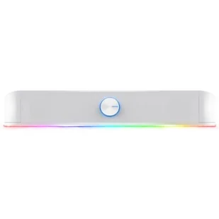 Głośniki Trust GXT 619W Thorne RGB Illuminated Soundbar (25110) białe - Głośniki komputerowe - miniaturka - grafika 1
