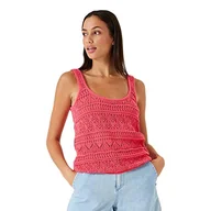 Koszulki i topy damskie - Garcia Damska koszulka na ramiączkach/koszulka na ramiączkach, różowo-czerwona, XL, Rouge Red, XL - miniaturka - grafika 1
