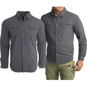 Odzież taktyczna i umundurowanie - Texar - Koszula taktyczna grey M - miniaturka - grafika 1