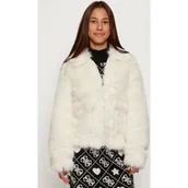 Kurtki i płaszcze dla dziewczynek - Guess Futerko - miniaturka - grafika 1