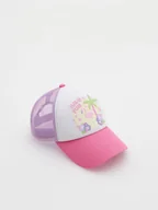 Czapki dla dzieci - Reserved - Czapka z daszkiem - lawendowy - miniaturka - grafika 1