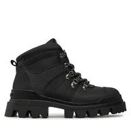 Botki damskie - Trapery Desigual 24WSTY02 Czarny - miniaturka - grafika 1