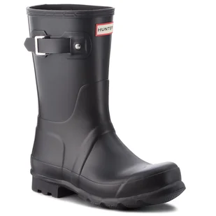 Kalosze Hunter Original Short MFS9000RMA Czarny - Kalosze męskie - miniaturka - grafika 1