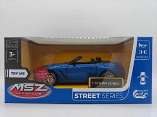 MSZ Die-cast model BMW Z4 M40i, scale 1:30 - Kolekcjonerskie modele pojazdów - miniaturka - grafika 1