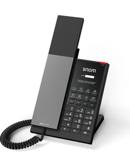 Snom HD350W telefon VoIP Czarny Wi-Fi - Telefonia VoIP Snom HD350W telefon VoIP Czarny Wi-Fi - Telefonia VoIP - miniaturka - grafika 1