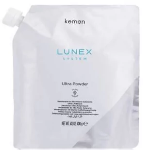Kemon Lunex System Ultra Powder Rozjaśniacz do Włosów w Proszku do 9 Tonów 400g - Farby do włosów i szampony koloryzujące - miniaturka - grafika 1