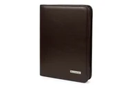 Teczki i aktówki - Beltimore brązowy męski biwuar aktówka teczka organizer dla handlowca I58 brązowy, beżowy - miniaturka - grafika 1