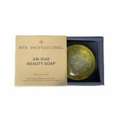 Mydła - Way To Beauty Way To Beauty Pielęgnacja ciała Professional 24K Gold Beauty Soap mydło do rąk twarzy i ciała 100.0 g - miniaturka - grafika 1