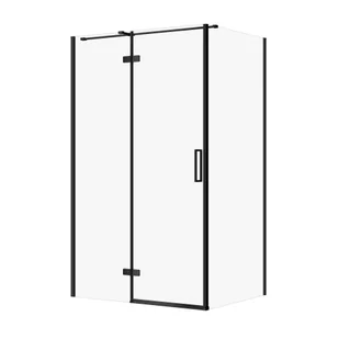 Kabina prysznicowa Cersanit Jota 120x90x195 prostokątna czarny transparentne S160-028 - Kabiny prysznicowe - miniaturka - grafika 1