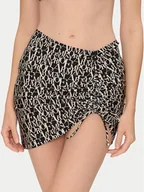 Spódnice - Emporio Armani Spódnica mini EW000812 AF12190 FC125 Czarny Slim Fit - miniaturka - grafika 1