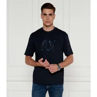 Koszulki męskie - Armani Exchange T-shirt | Regular Fit - miniaturka - grafika 1