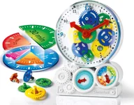 Zabawki interaktywne dla dzieci - Clementoni Clementoni, Clock How Is Work, Construction Set, 61763, Unisex, 8+ years Unisex - miniaturka - grafika 1