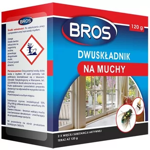 Bros PREPARAT NA MUCHY PŁYN DWUSKŁADNIKOWY - Zwalczanie i odstraszanie szkodników - miniaturka - grafika 3