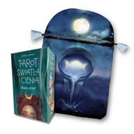 Ezoteryka - Zestaw Tarot Światła i Cienia z woreczkiem na karty - książka - miniaturka - grafika 1