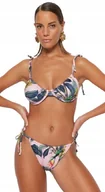 Stroje kąpielowe - TRENDYOL DWUCZĘŚCIOWY STRÓJ KĄPIELOWY Z KWIATOWYM NADRUKIEM 34 5_A - miniaturka - grafika 1