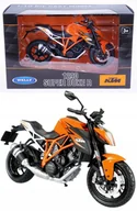 Samochody i pojazdy dla dzieci - KTM 1290 SUPER DUKE R MODEL MOTOCYKLA W SKALI 1:10 WELLY - miniaturka - grafika 1