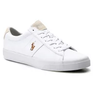 Trampki damskie - Polo Ralph Lauren Tenisówki Sayer 816749369003 White - miniaturka - grafika 1