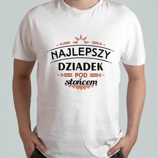 Koszulka Męska Śmieszna T-shirt Z Nadrukiem Dzień Dziadka Dla Dziadka L #20 - Koszulki męskie - miniaturka - grafika 1