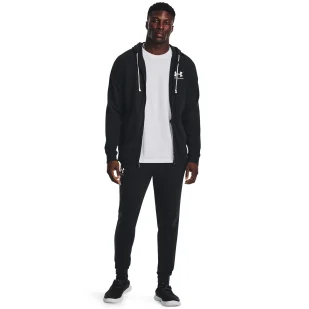Spodnie dresowe męskie Under Armour Rival Terry Jogger - Spodnie męskie - miniaturka - grafika 3