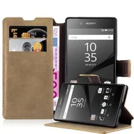 Etui i futerały do telefonów - Cadorabo Etui do Sony Xperia Z5 Etui w kolorze brązowym Etui ochronne Etui na telefon komórkowy Etui pokrowiec - miniaturka - grafika 1