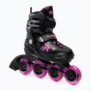 Roces Łyżworolki dziecięce Moody Girl TIF czarne 400856 - Rolki - miniaturka - grafika 1