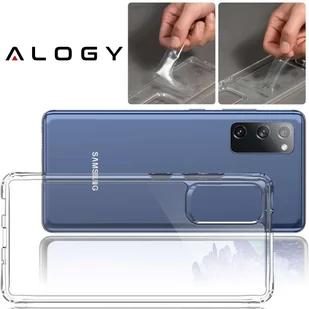 Etui ochronne obudowa Alogy Hybrid Clear Case do Samsung Galaxy S20 FE / S20 FE 5G Przezroczyste - Etui i futerały do telefonów - miniaturka - grafika 7