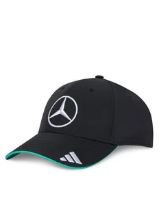 adidas Czapka z daszkiem Mercedes - AMG Petronas Formula One Team Driver JW6267 Czarny - Czapki męskie - miniaturka - grafika 1