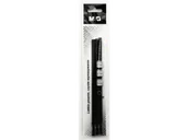Długopisy - Wkłady do usuwalnego długopisu żelowego M&G iErase 3szt. czarny - miniaturka - grafika 1