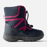 Buty dla dziewczynek - Granatowe śniegowce Lee Cooper LCJ-22-44-1364K różowe - miniaturka - grafika 1