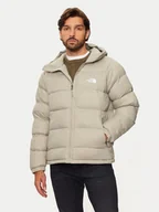 Kurtki męskie - The North Face Kurtka puchowa Hydrenalite NF0A5GIE Beżowy Regular Fit - miniaturka - grafika 1
