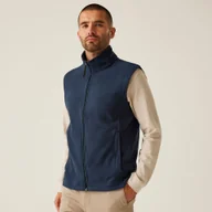 Kurtki i kamizelki sportowe męskie - Regatta Professional Męska kamizelka polarowa Micro Granatowy, Rozmiar: 3XL - miniaturka - grafika 1