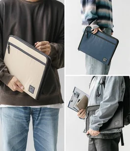 Ringke Smart Zip Pouch uniwersalne etui na laptopa tablet (do 13'') podstawka torba organizer beżowy - Etui i futerały do telefonów - miniaturka - grafika 8