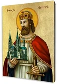 Ikony i obrazy sakralne - Ikona święty Henryk II - miniaturka - grafika 1