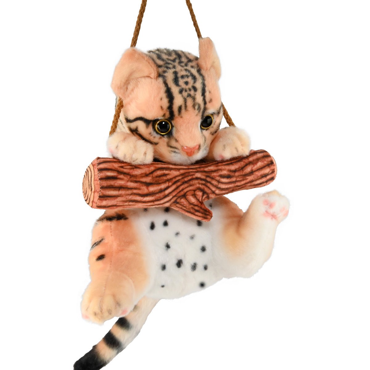 Chinchilla, Naturalistyczny wiszący tygrysek 33 cm
