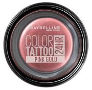 Cienie do powiek - Maybelline New York Color Tattoo, cień do powiek Pink Gold, 3.5ml - miniaturka - grafika 1